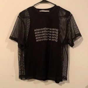 Alexander Wang mesh top